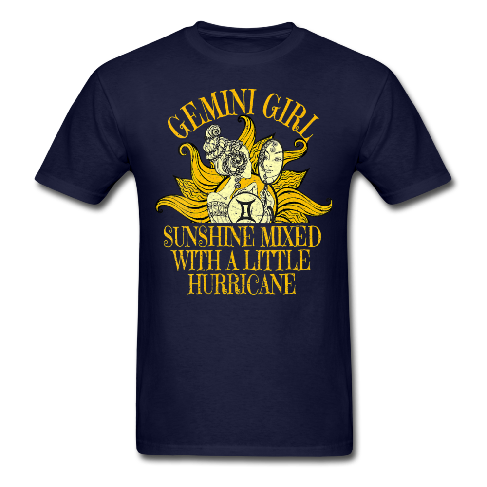 GEMINI SUNSHINE GIRL UNISEX SHIRT - navy