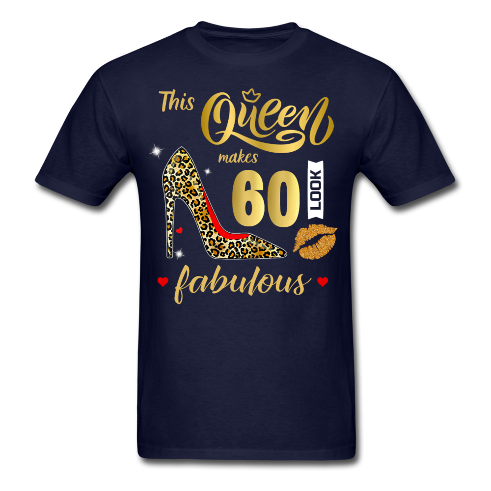 QUEEN 60 FABULOUS UNISEX SHIRT - navy