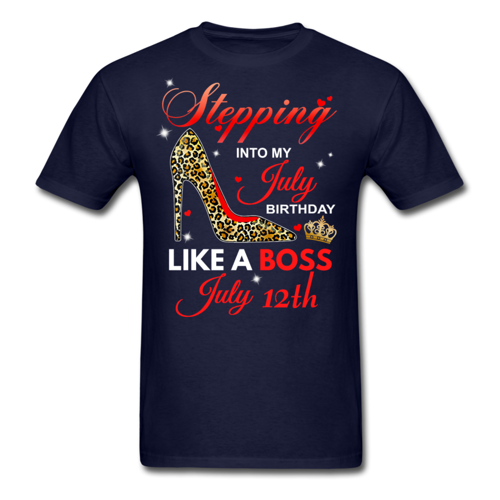 STEPPING 12TH JULY UNISEX SHIRT - navy