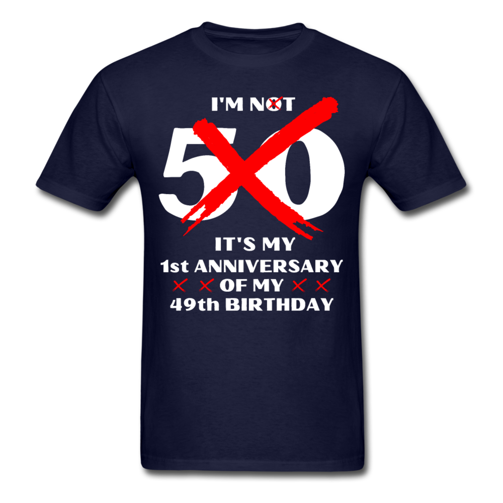 NOT 50 UNISEX SHIRT - navy