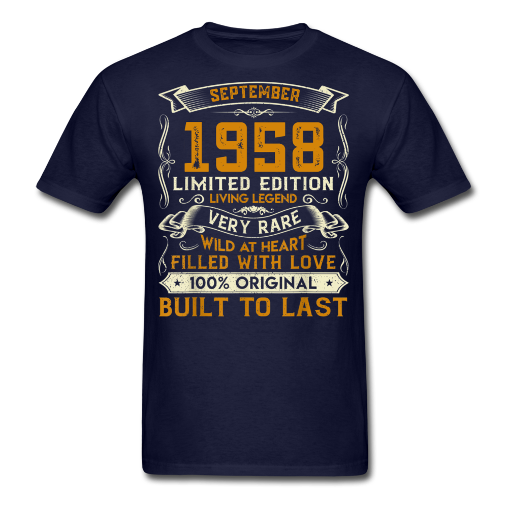 SEPTEMBER 1958 SHIRT - navy