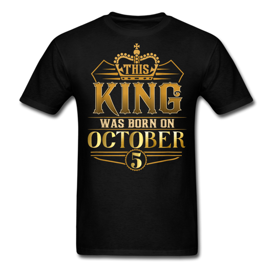KING 5TH OCTOBER - black
