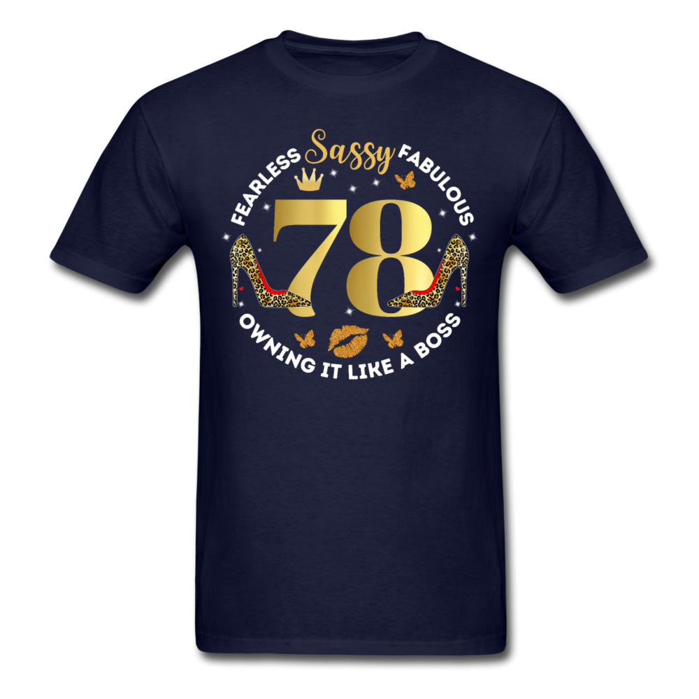 SASSY 78 UNISEX SHIRT - navy