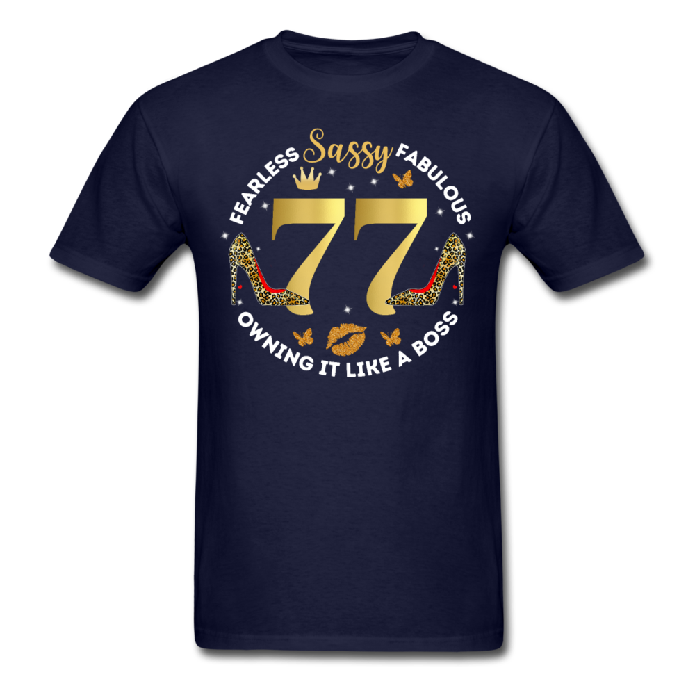 SASSY 77 UNISEX SHIRT - navy