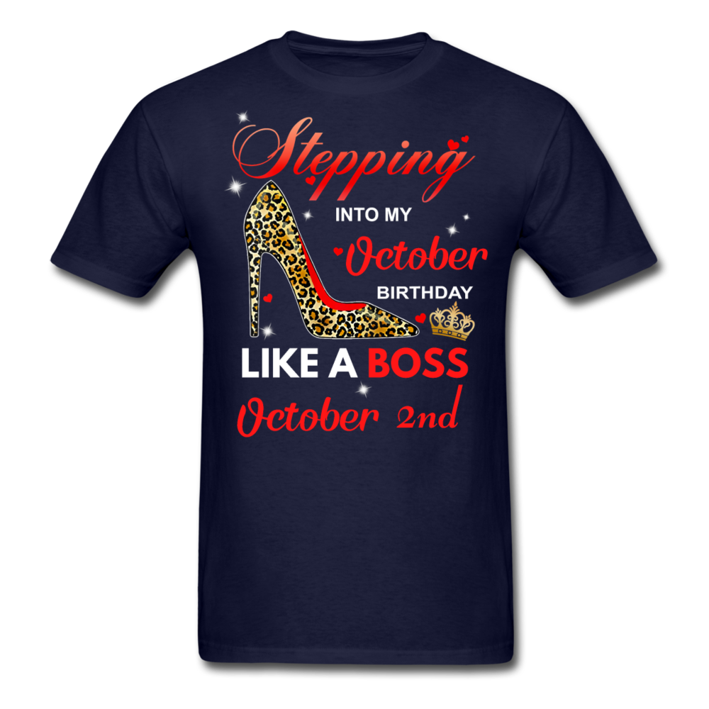 BOSS 2ND OCTOBER UNISEX SHIRT - navy