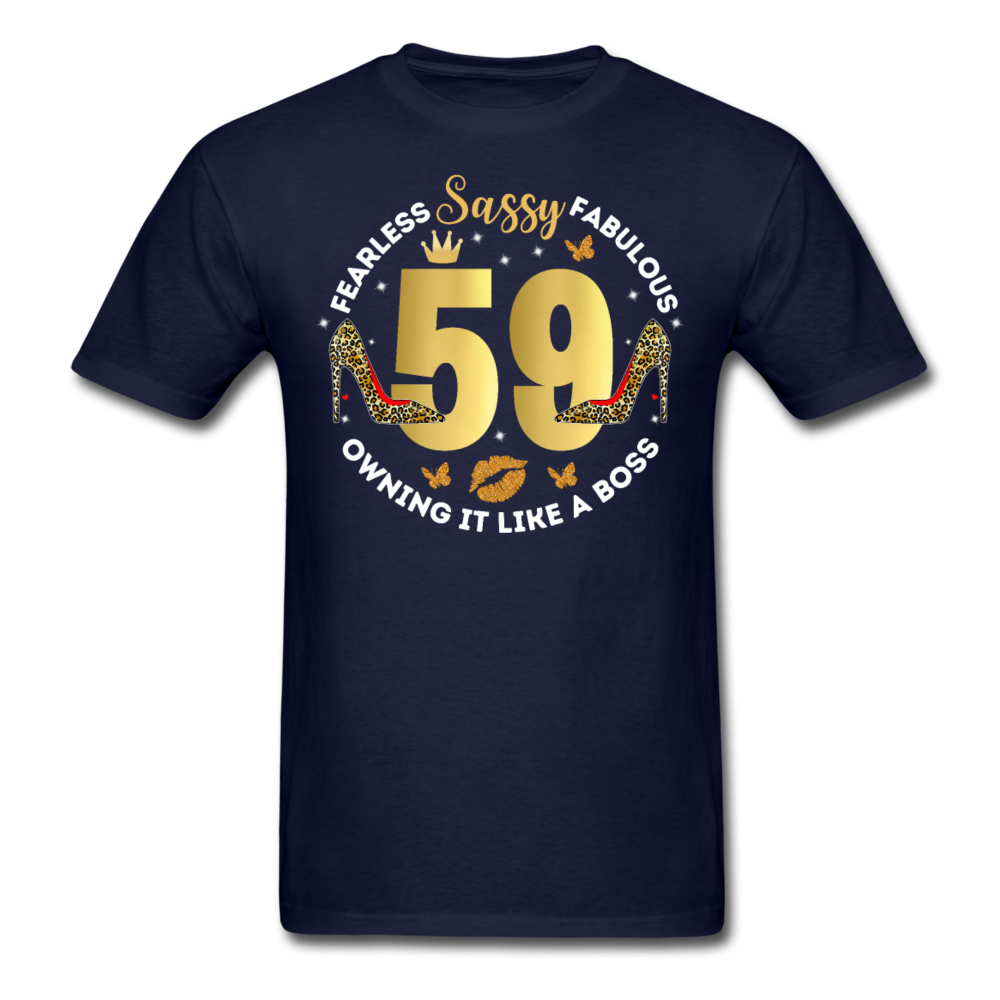 SASSY 59 UNISEX SHIRT - navy