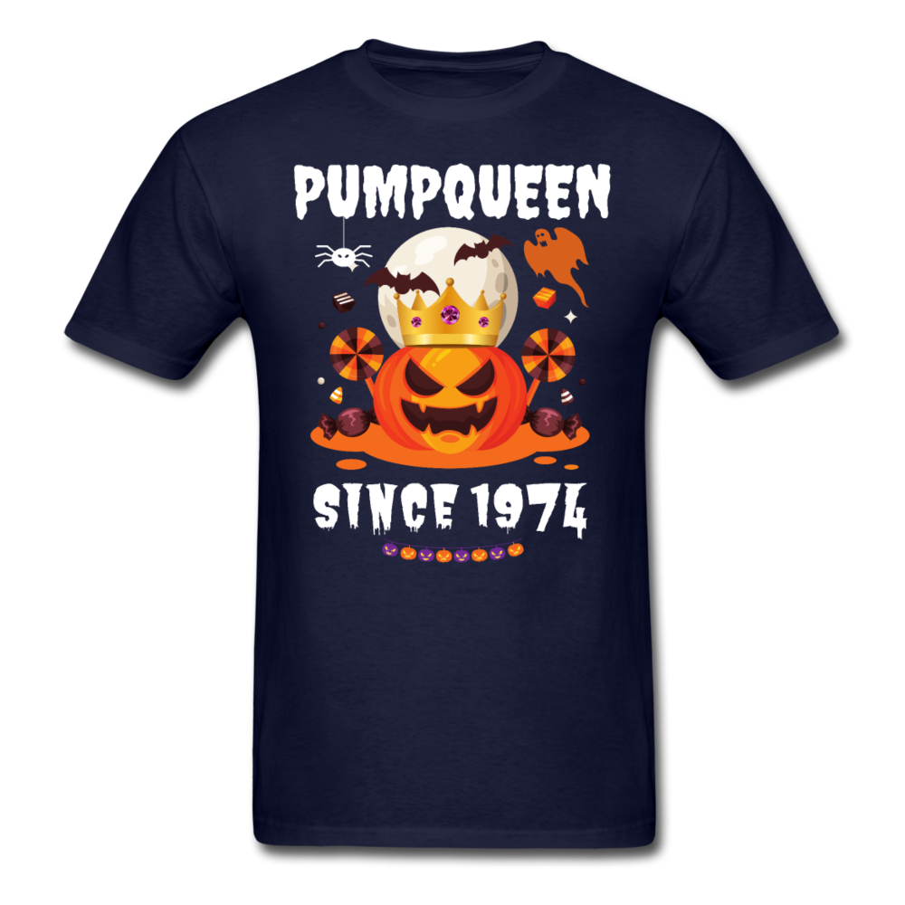 PUMPQUEEN 1974 UNISEX SHIRT - navy