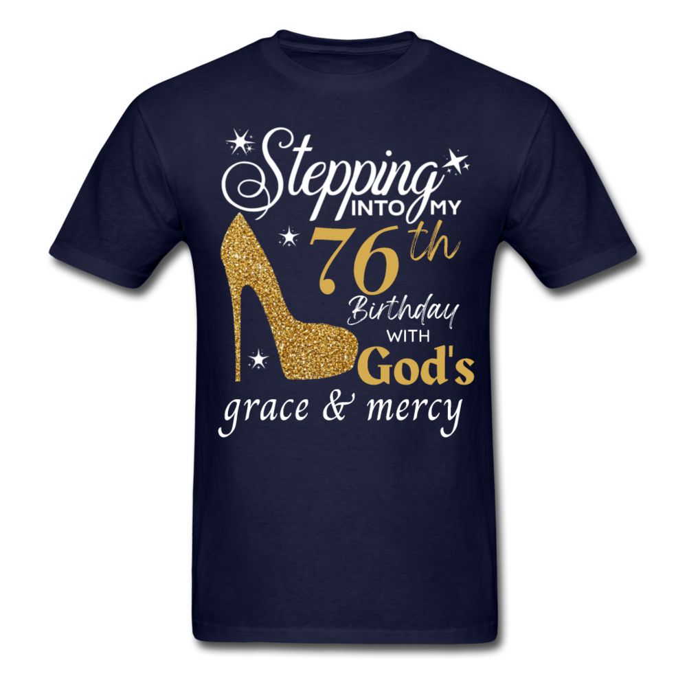 76 GODS GRACE UNISEX SHIRT - navy
