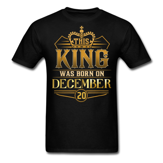 KING 20TH DECEMBER - black