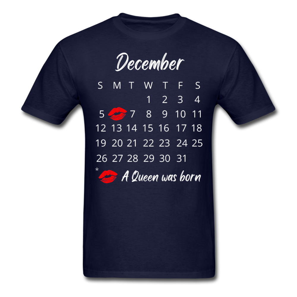 6TH DECEMBER UNISEX SHIRT - navy