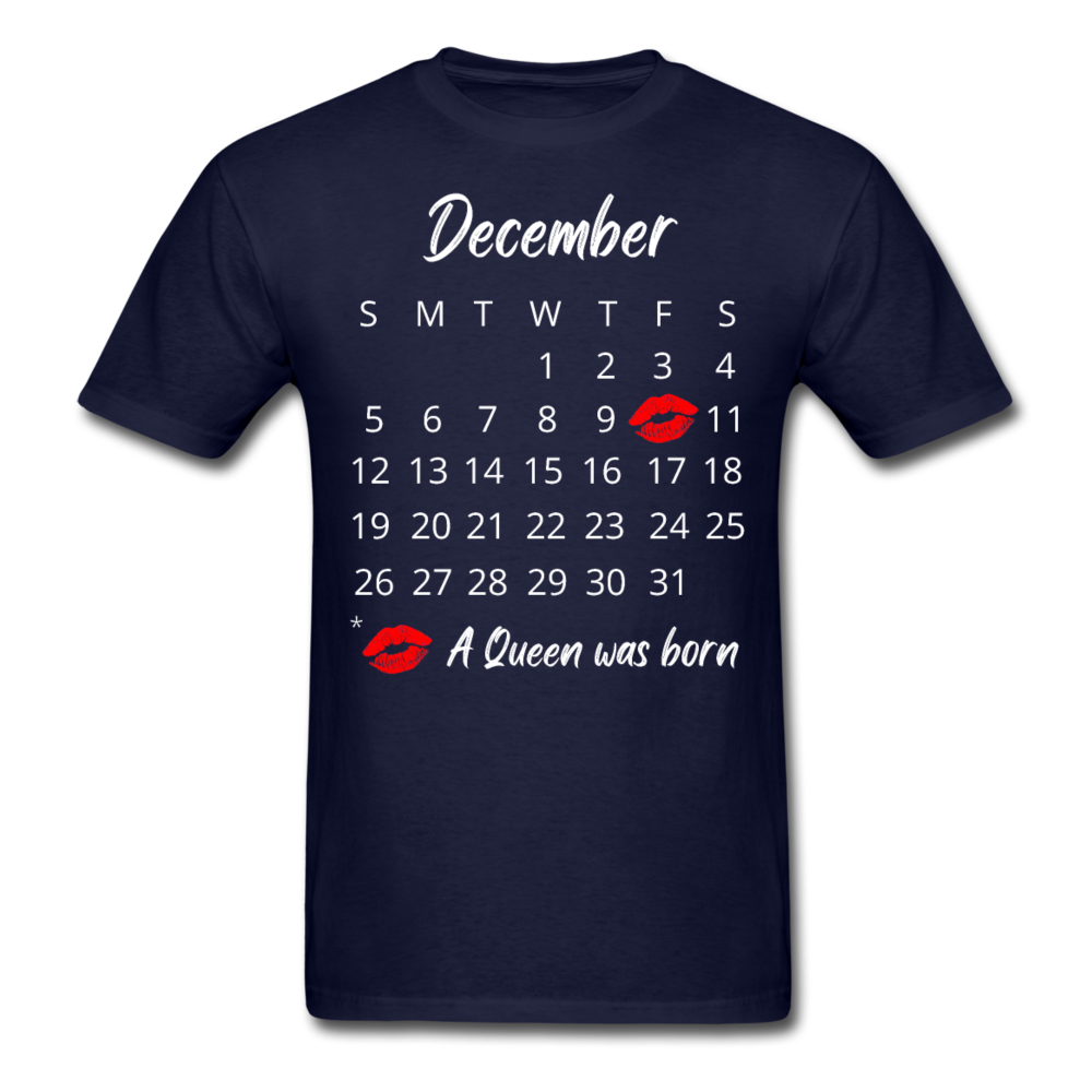 10TH DECEMBER UNISEX SHIRT - navy