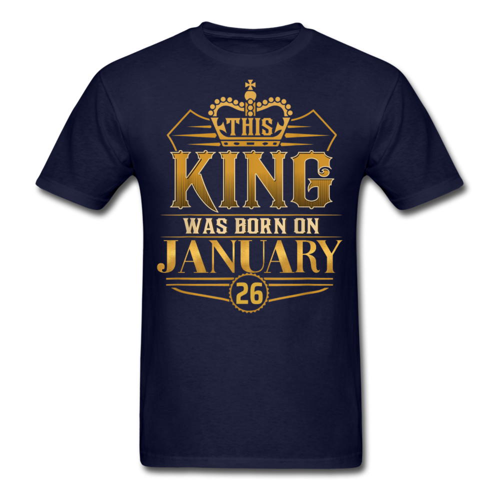 KING 26TH JANUARY SHIRT - navy