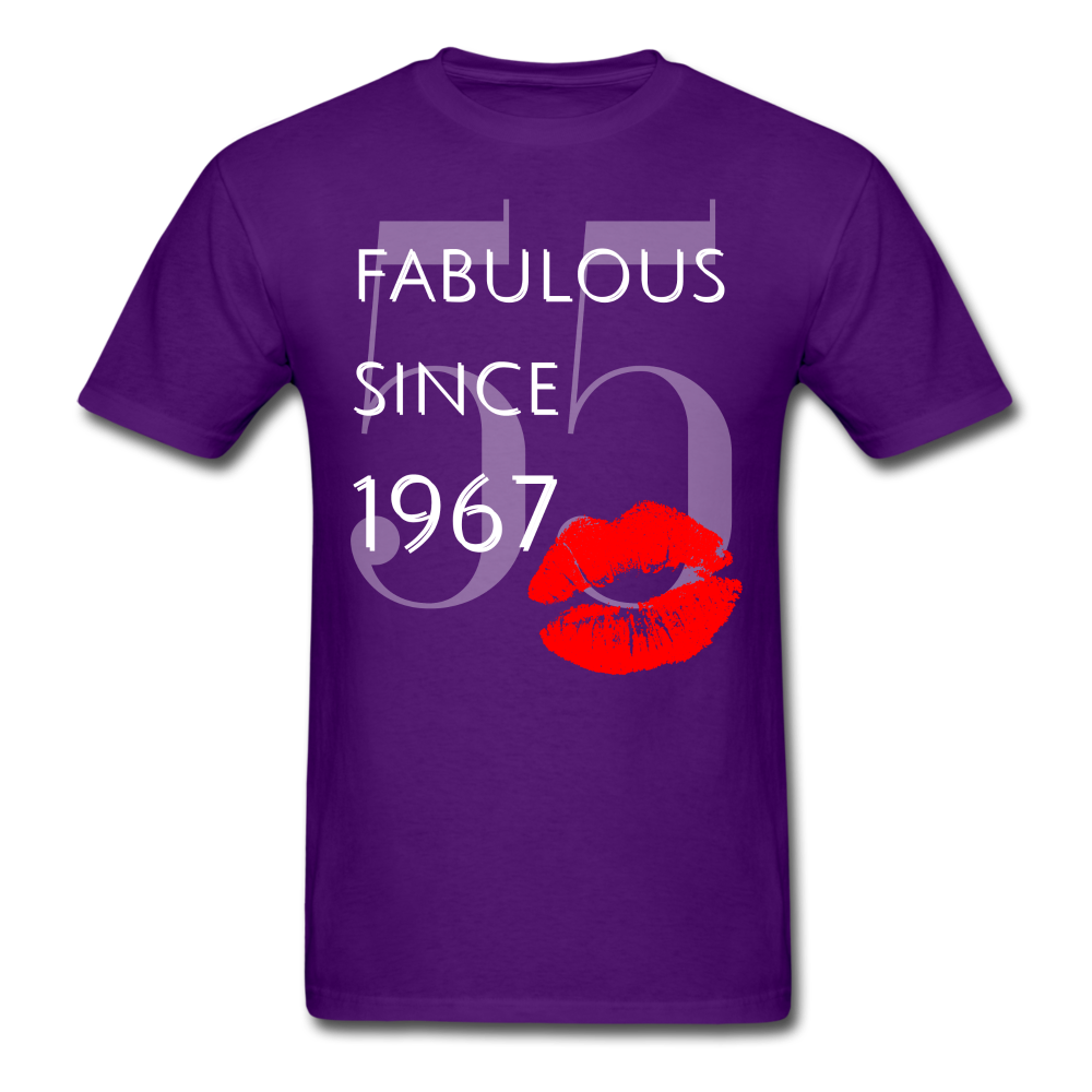 FABULOUS 55-1967 UNISEX SHIRT - purple