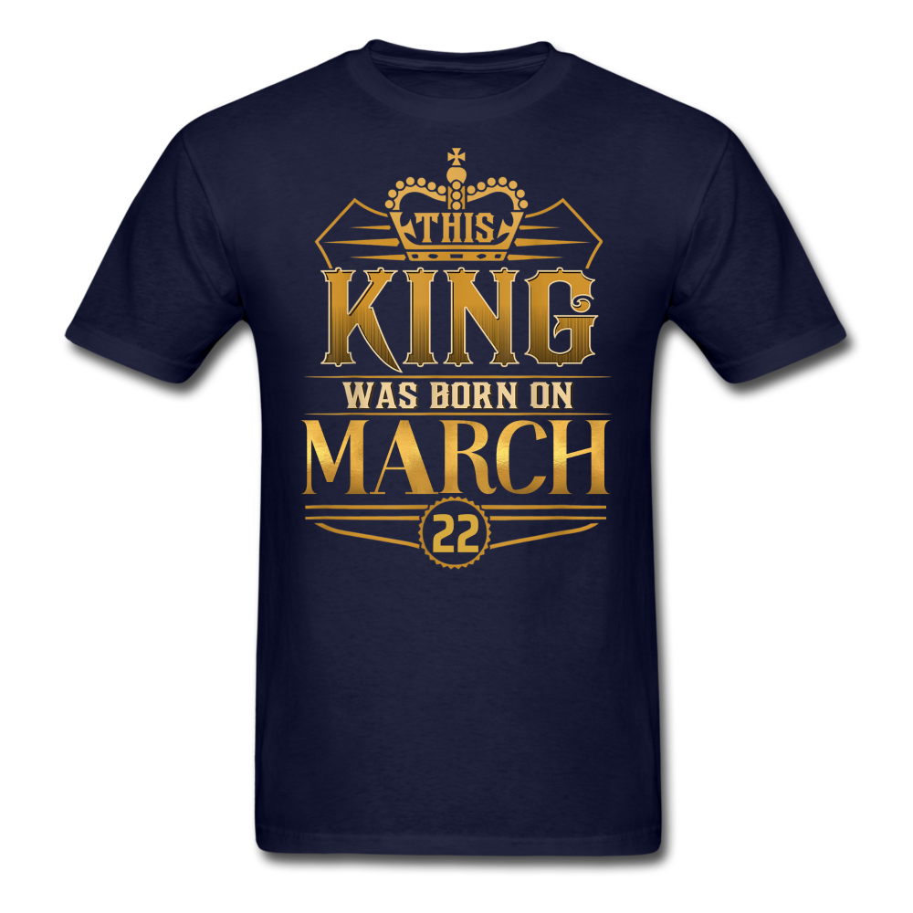 KING 22ND MARCH SHIRT - navy