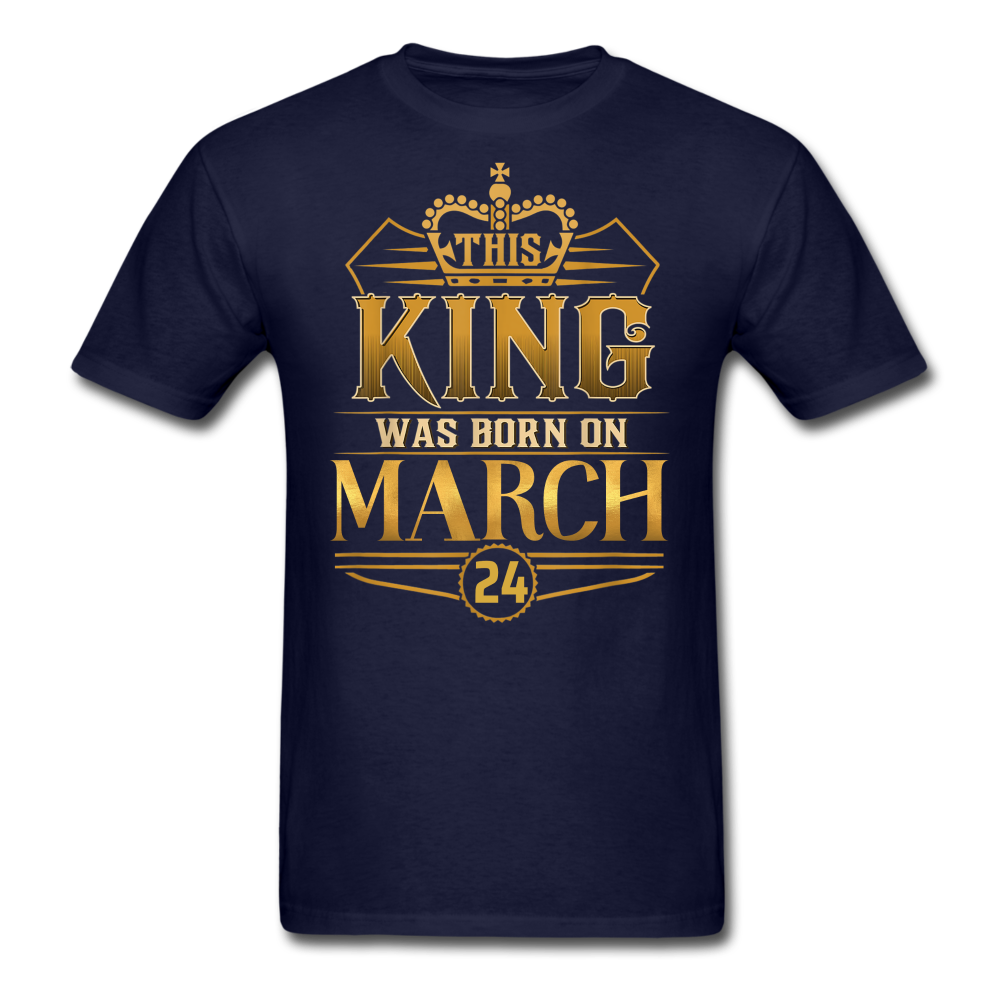 KING 24TH MARCH SHIRT - navy