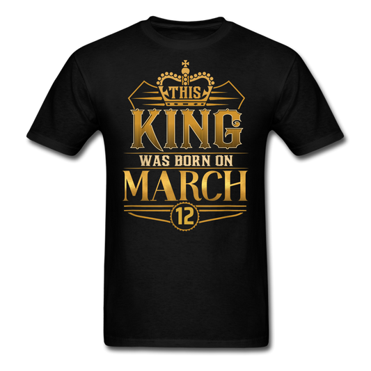 KING 12TH MARCH SHIRT - black