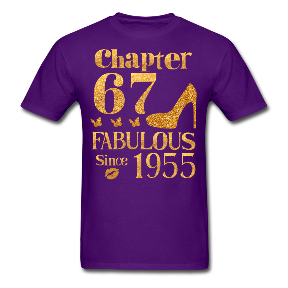 GOLD 67-1955 UNISEX SHIRT - purple