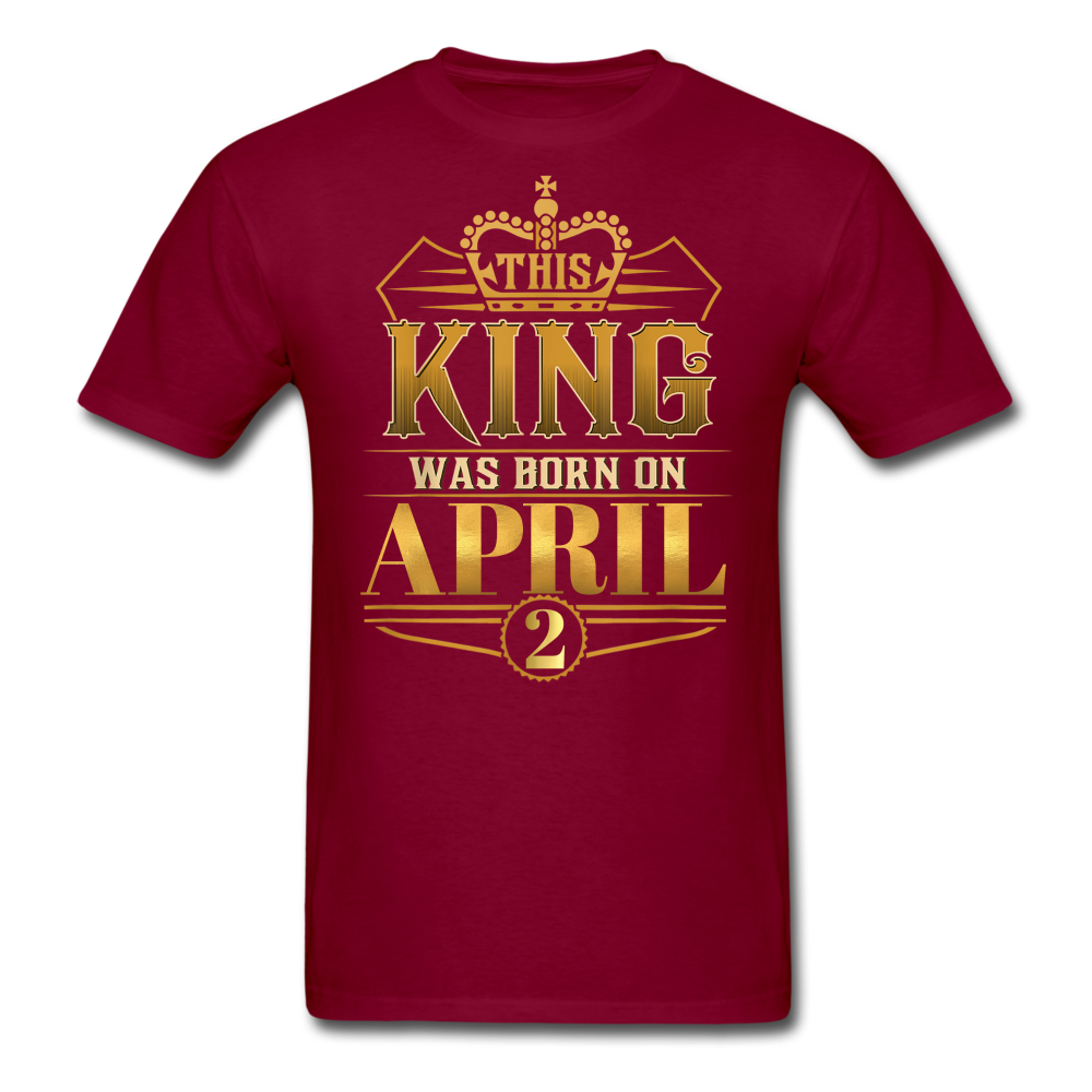 KING 2ND APRIL - burgundy