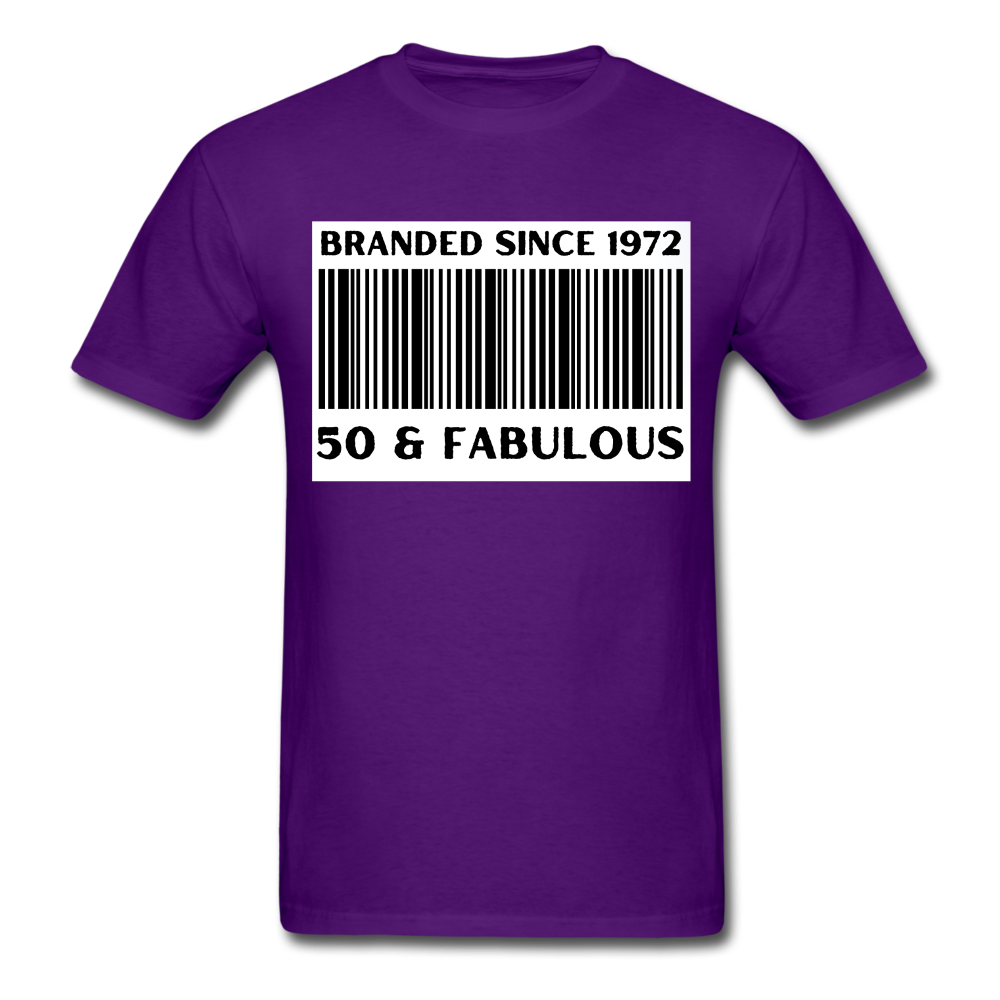BRANDED 50 UNISEX SHIRT - purple