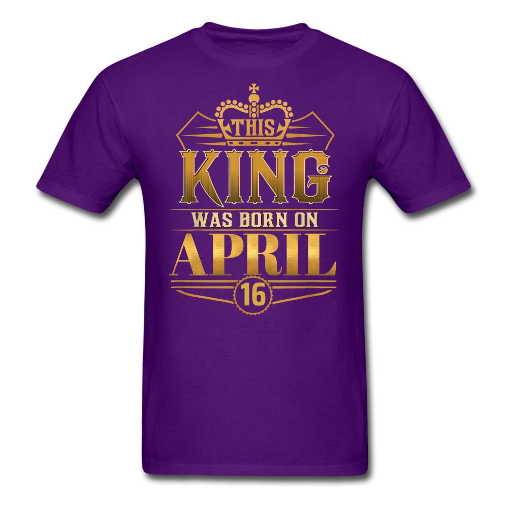 KING 16TH APRIL - purple