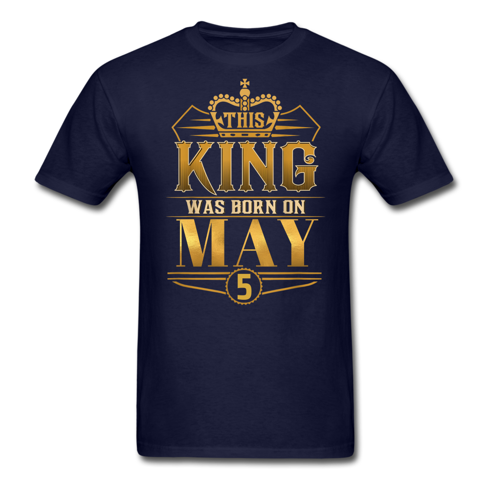 KING 5TH MAY - navy