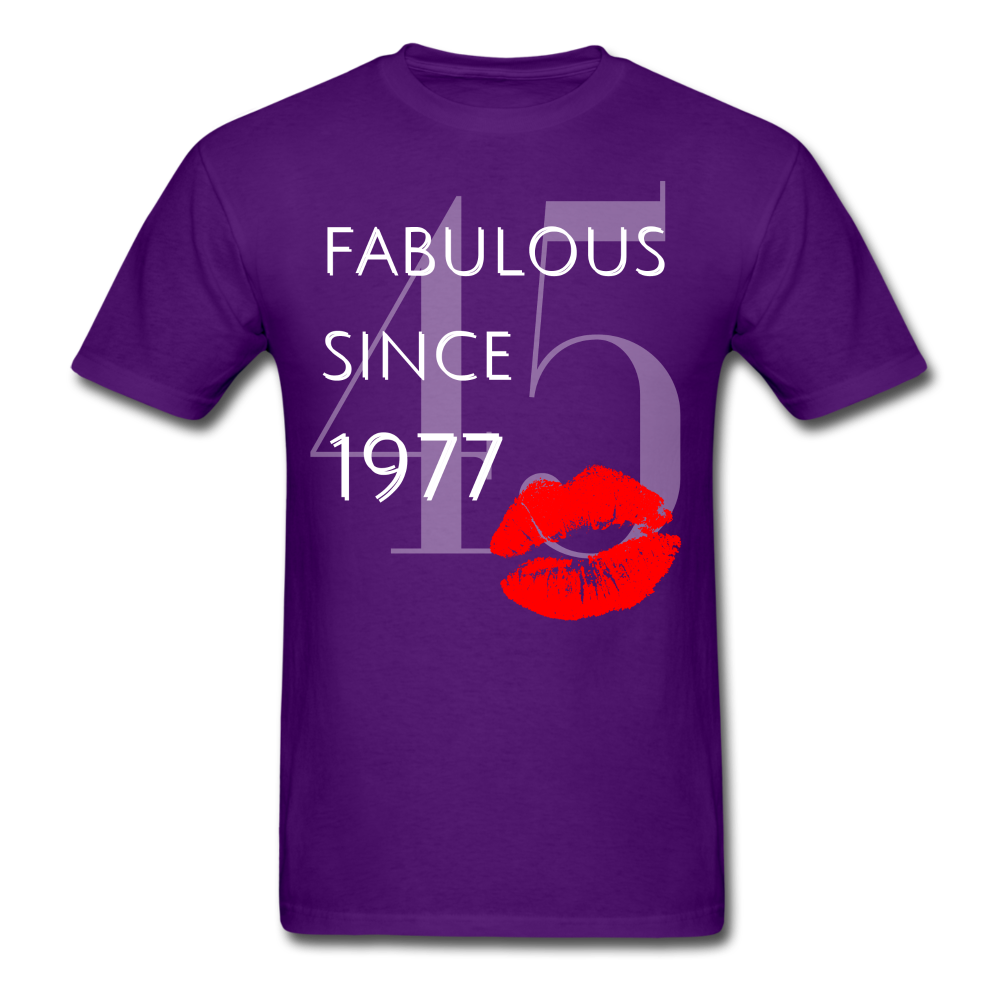 FABULOUS 45-1977 UNISEX SHIRT - purple