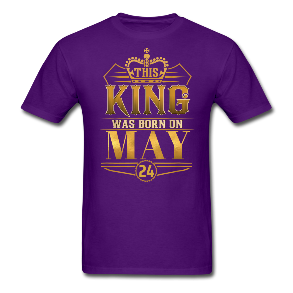 KING 24TH MAY - purple