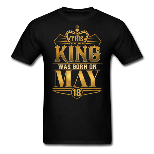 MAY 18TH KING - black