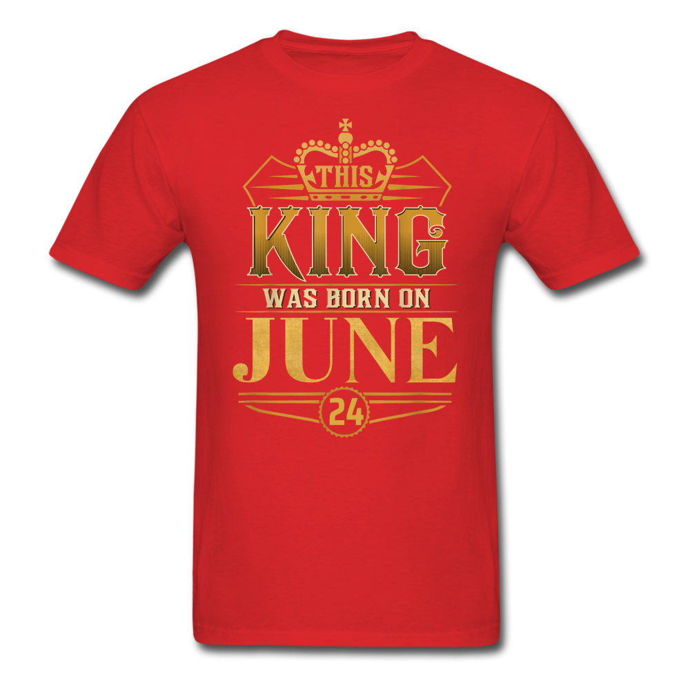 KING 24TH JUNE - red