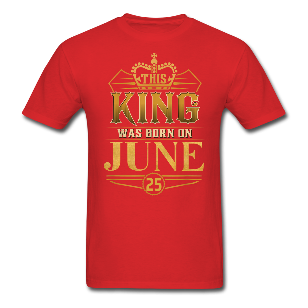 KING 25TH JUNE - red