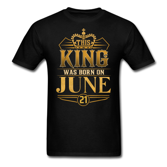 KING 21ST JUNE - black