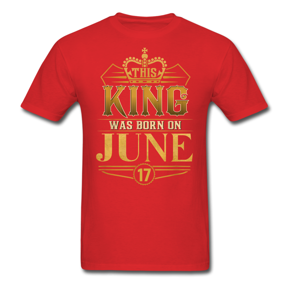 KING 17TH JUNE - red