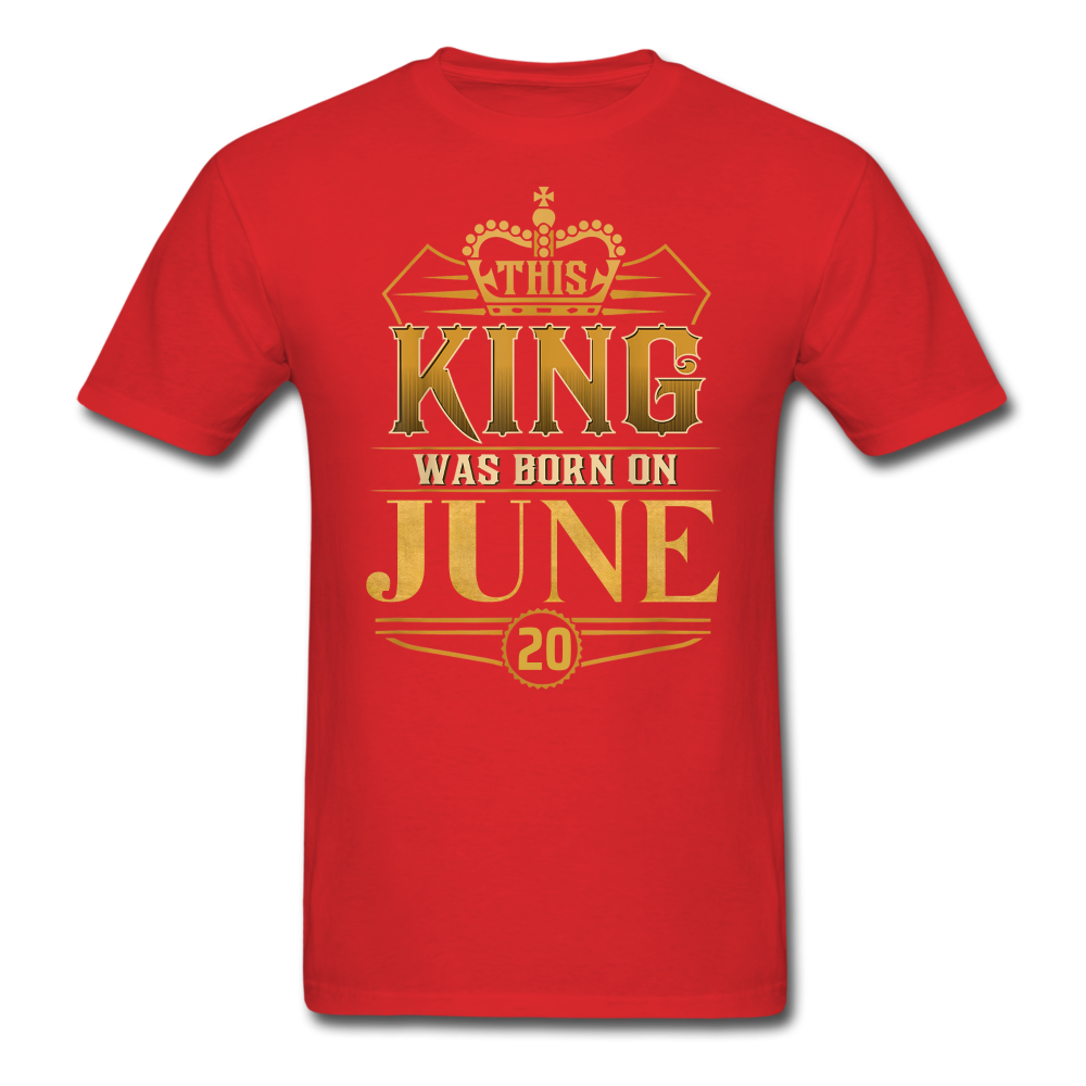 KING 20TH JUNE - red