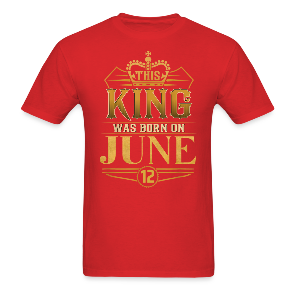 KING 12TH JUNE - red