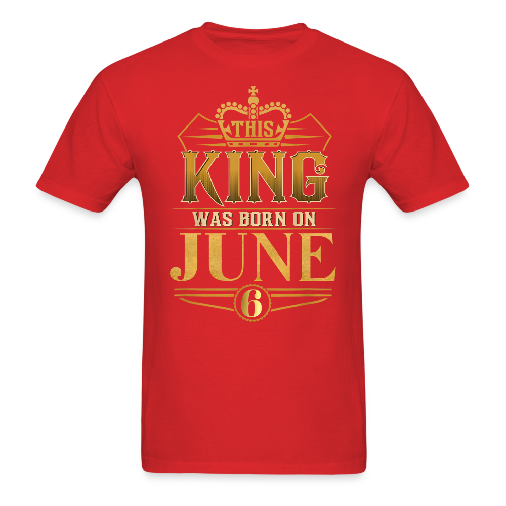 KING 6TH JUNE - red