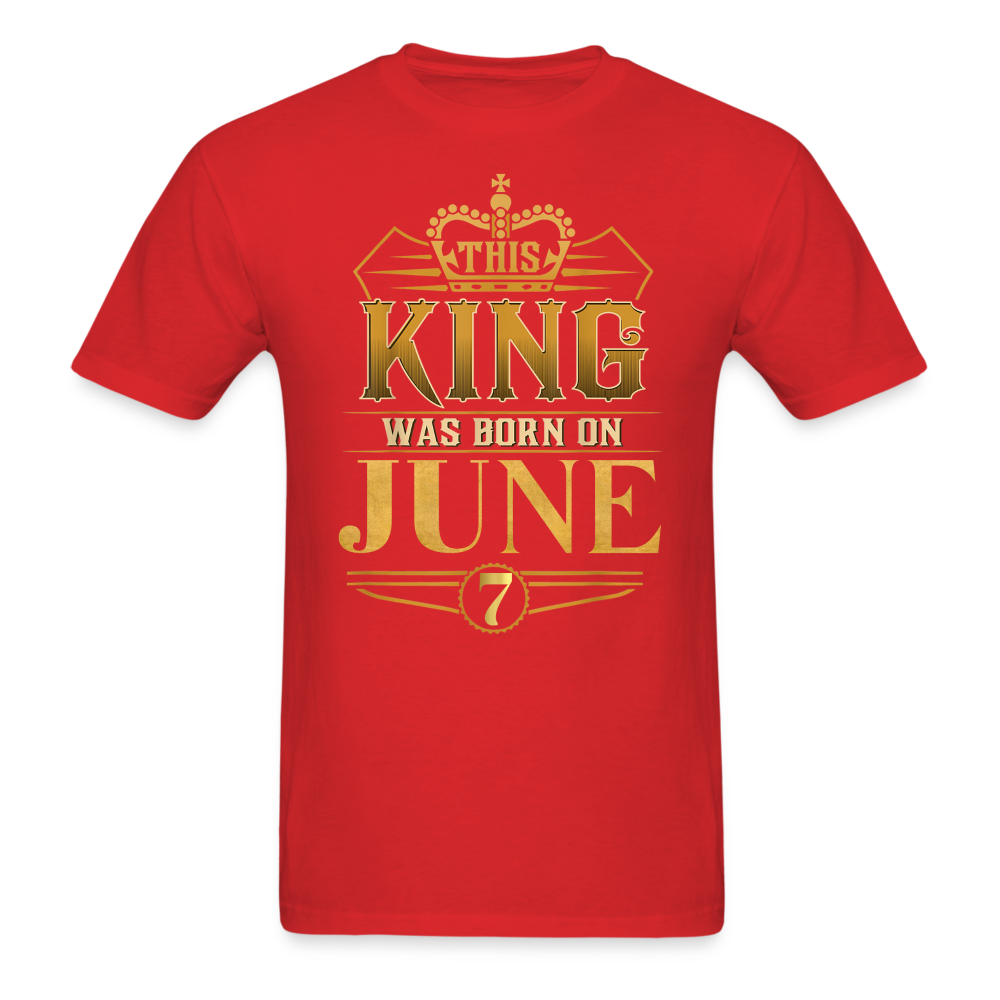 KING 7TH JUNE - red