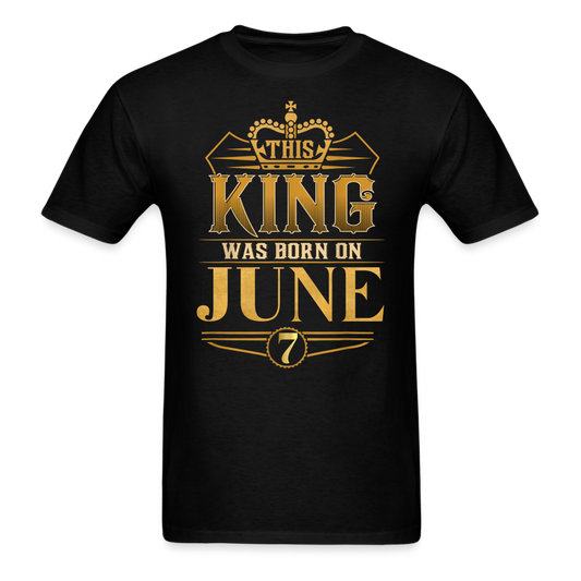 KING 7TH JUNE - black