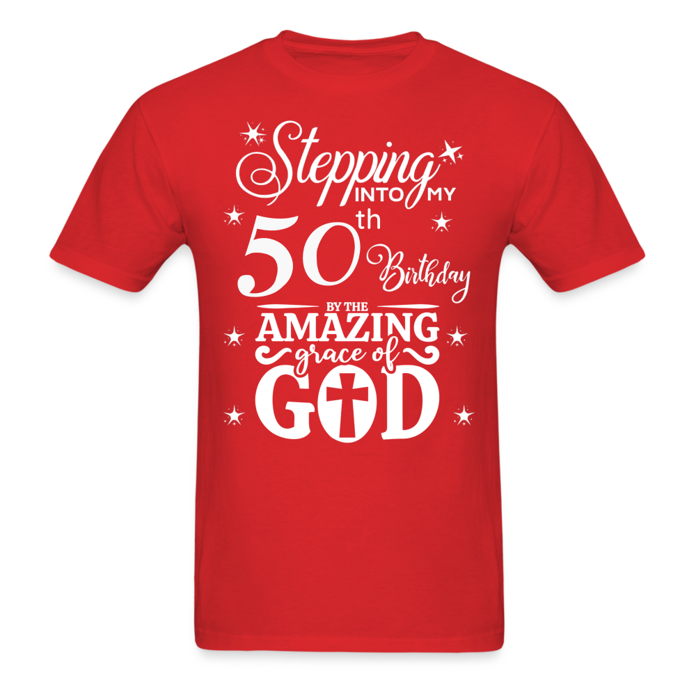 AMAZING 50 GRACE UNISEX SHIRT - red