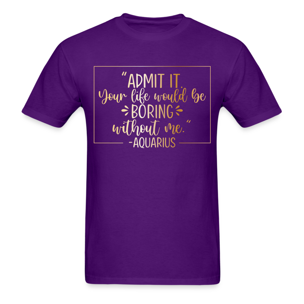 AQUARIUS SHIRT - purple