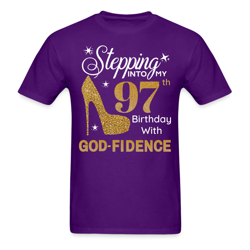 97 GODFIDENCE SHIRT - purple