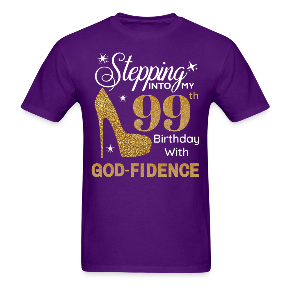 99 GODFIDENCE SHIRT - purple