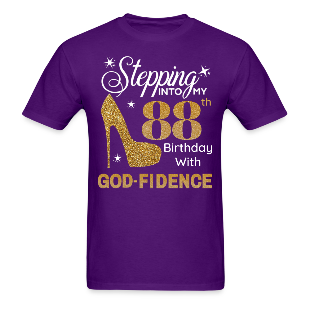 88 GODFIDENCE SHIRT - purple