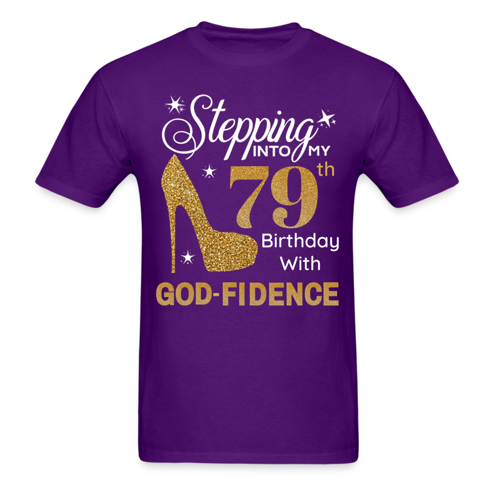 79 GODFIDENCE SHIRT - purple