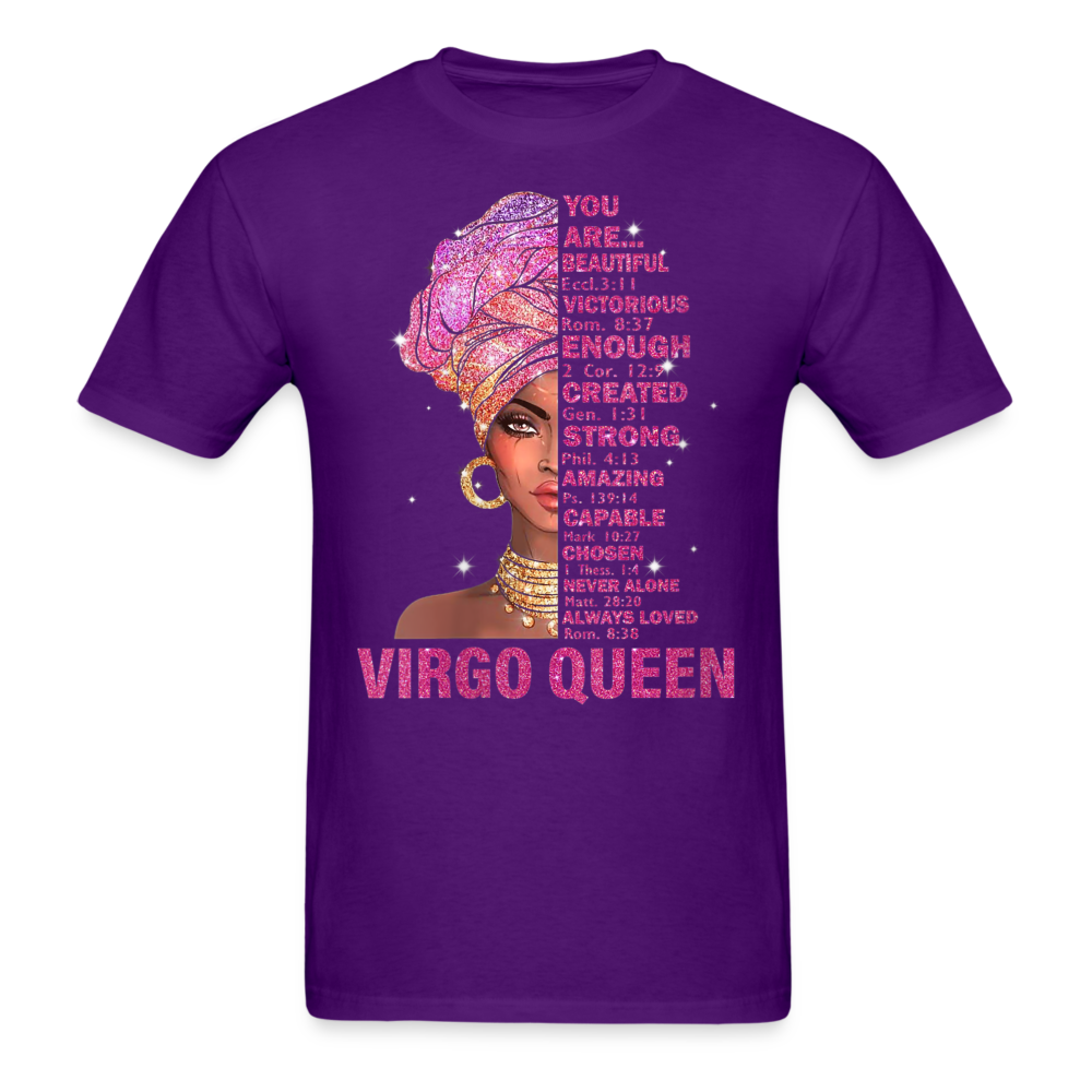 VIRGO QUALITIES UNISEX SHIRT - purple