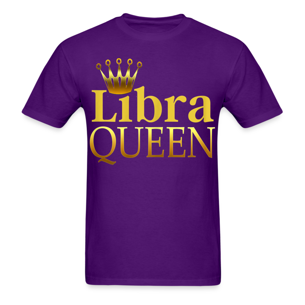 LIBRA GOLD CROWN UNISEX SHIRT - purple