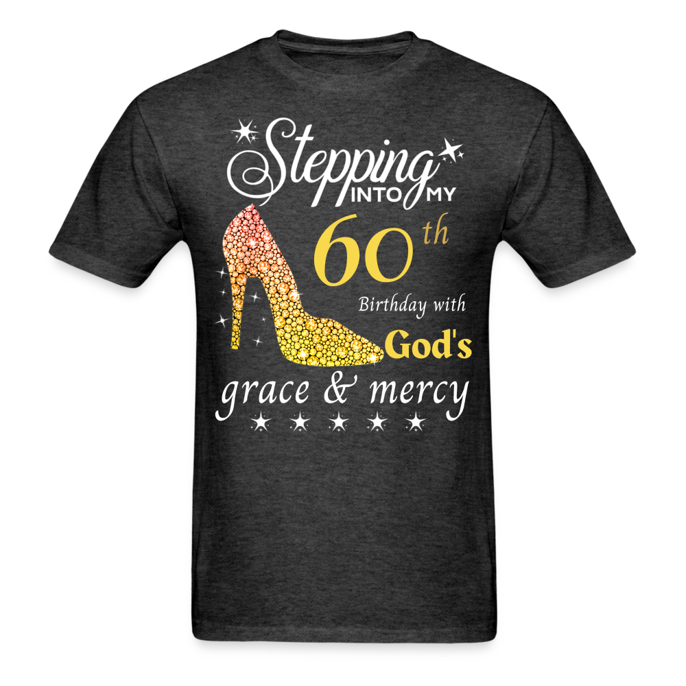 60 GRACE UNISEX SHIRT - heather black