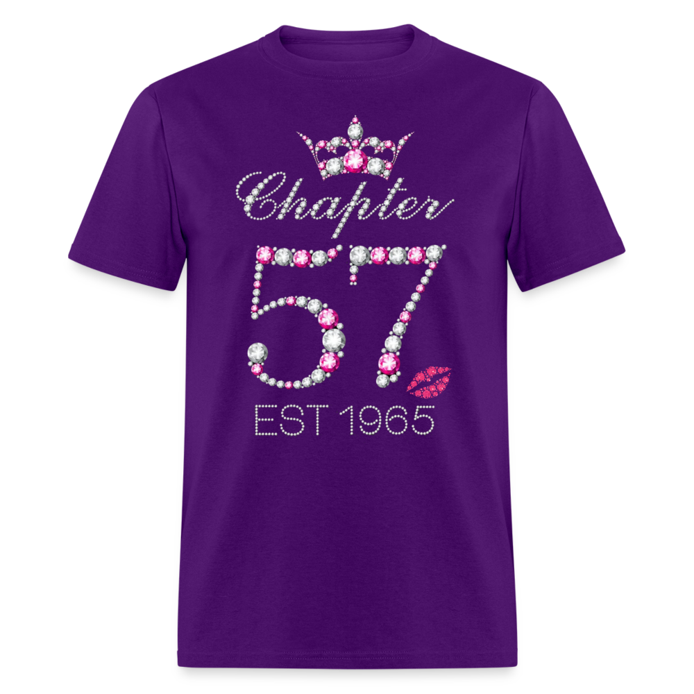 CHAPTER 57-1965 UNISEX SHIRT - purple