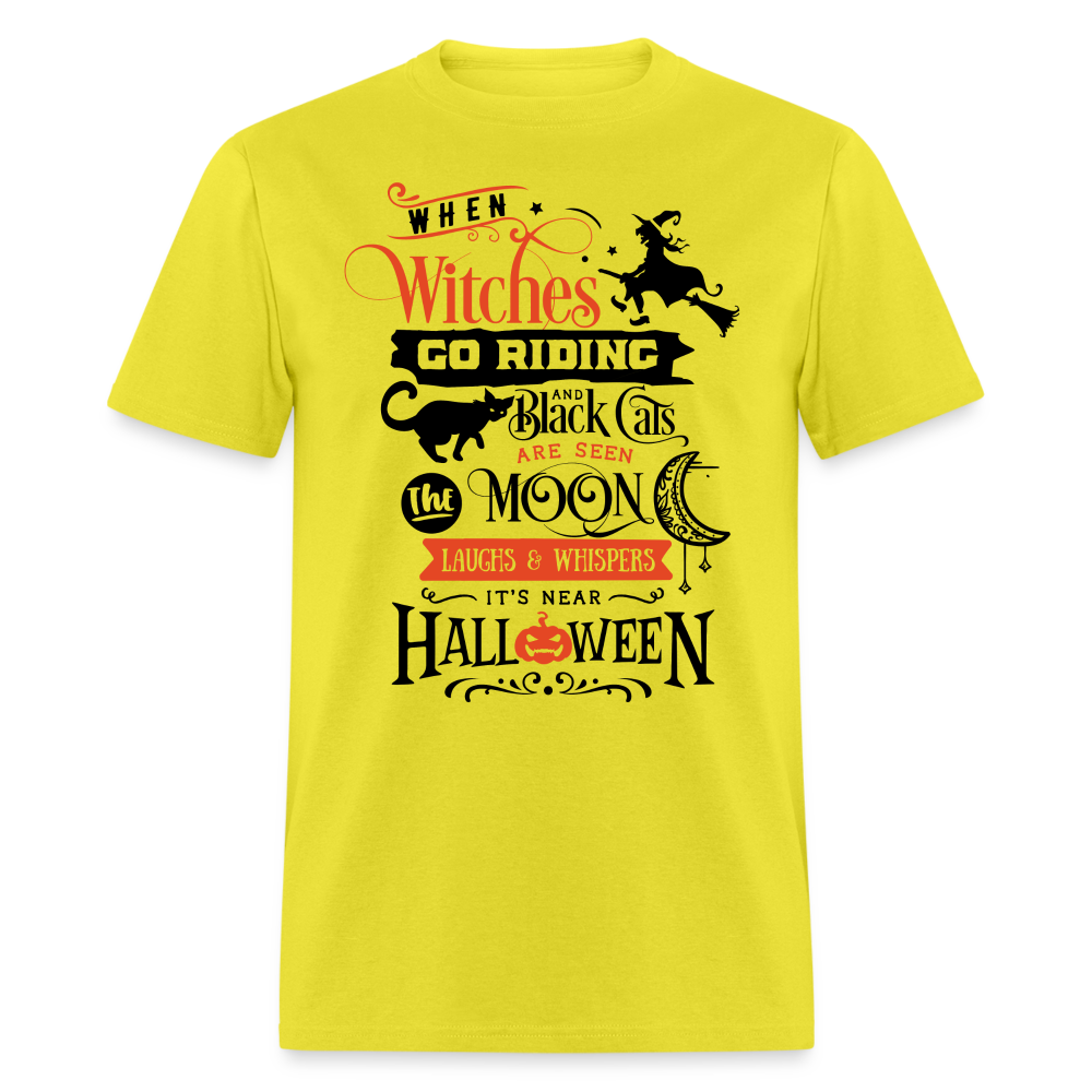 HALLOWEEN RIDING SHIRT - yellow