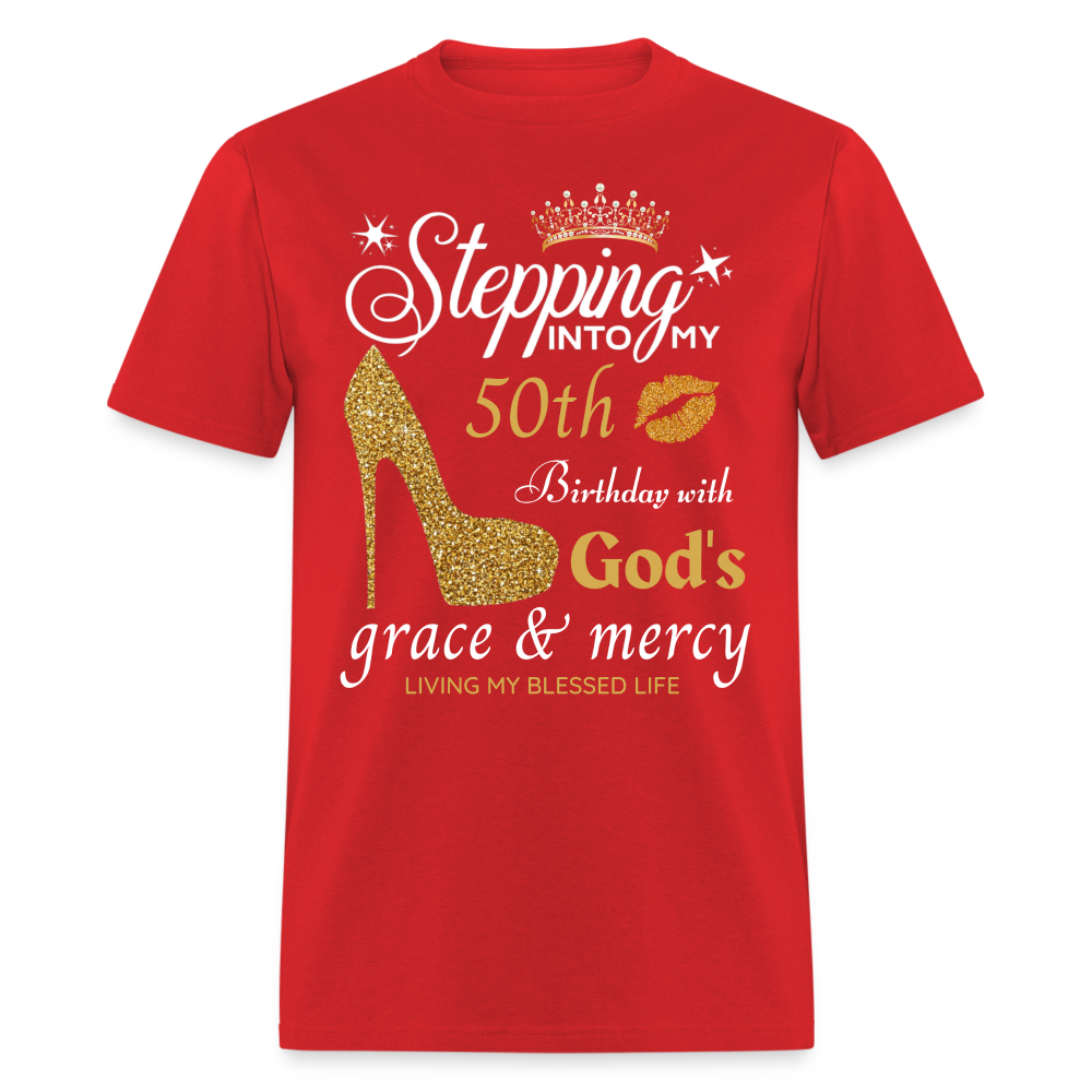 50 GRACE BLESSED SHIRT - red