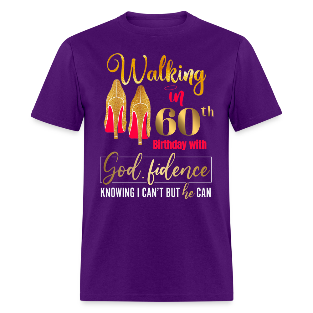 WALKING 60 GODFIDENCE SHIRT - purple